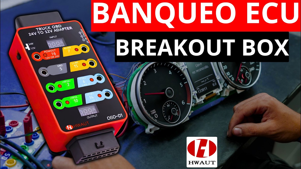 HWAUT OBD-01 Breakout Box OBD2 Review y Pruebas