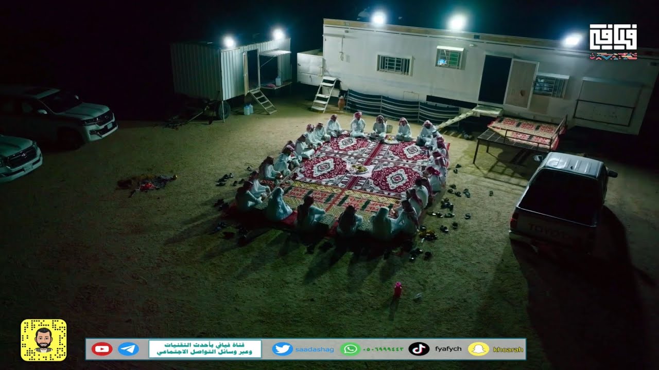 سجة وزيارة لابل الشيخ حمدان بن منير  الخراص بحضور رجال اعمال ونجوم شعر وسوشل ميديا