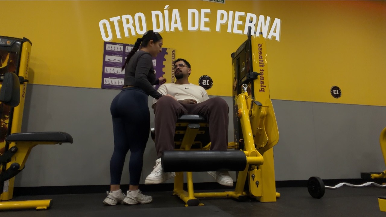 Nuestra segunda rutina de pierna... casi no sobrevivimos | GYM en pareja