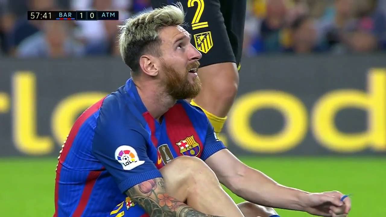 Lionel Messi vs Atletico Madrid Home HD 1080i 21 09 2016 by MNcomps