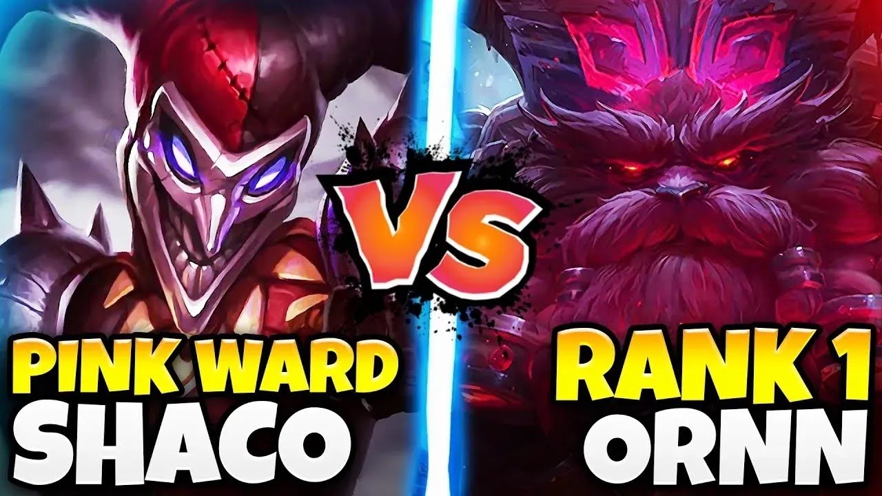 When Pink Ward Shaco goes up against the RANK 1 ORNN... (Battle of the one tricks)