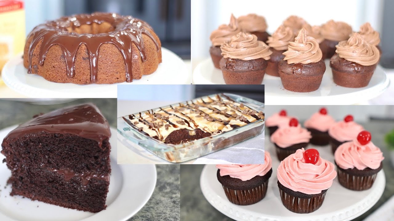 The only 5 CHOCOLATE CAKE Recipes you need! Chocolate Fest! Baking made easy with Mansa Queen