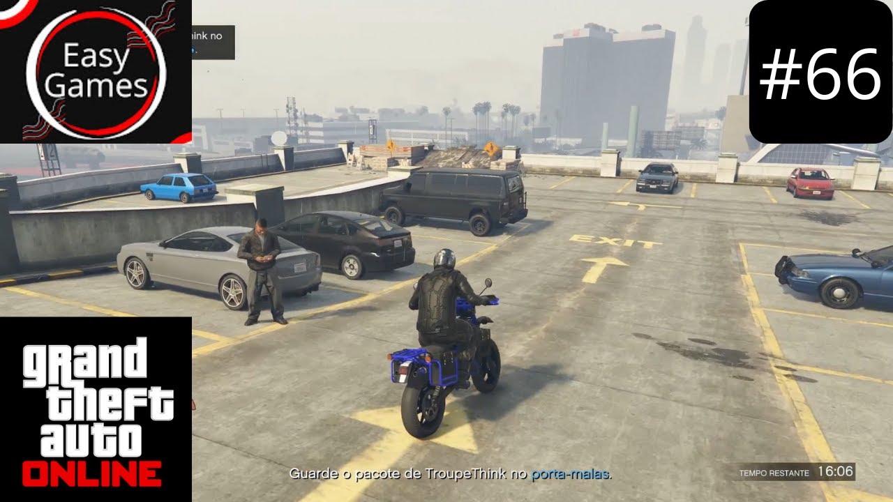 GTA 5 ONLINE - #66 - DESCOBRINDO A CILADA NA VENDA COM A MOTO DA PADARIA - PLAYSTATION - MODO ONLINE
