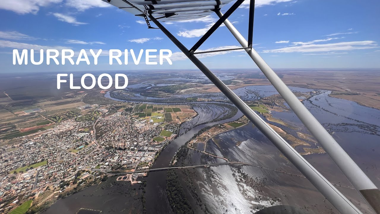 LARGEST RIVER FLOODED in AUSTRALIA, by AIRCRAFT ep 1, Flood waters spread MORE than EXPECTED!