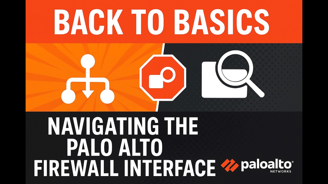 Part 1 of 2-part series introducing the core structure of the Palo Alto Networks firewall interface