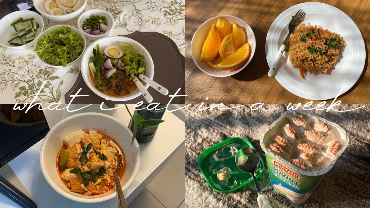 what i eat in a week 2026 🍱🍗 | simple meal ⊹ ࣪ ˖