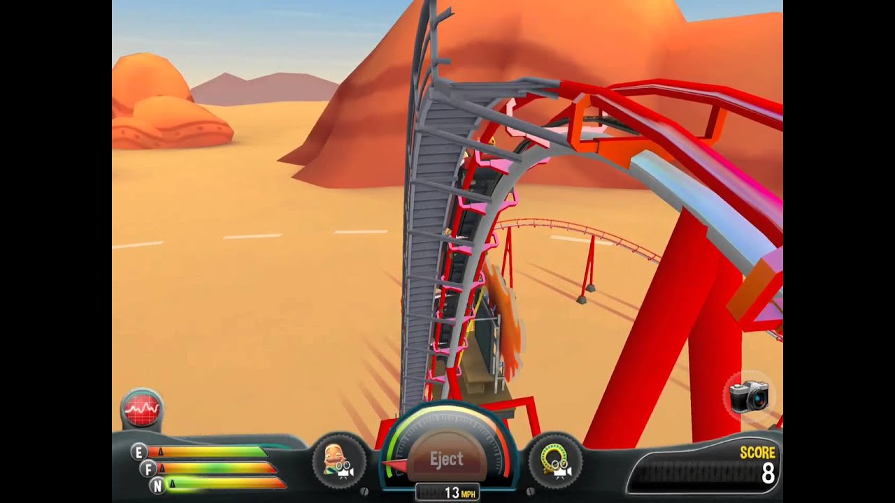 Coaster Crazy HD GAMEPLAY (iPhone,iPod,iPad)
