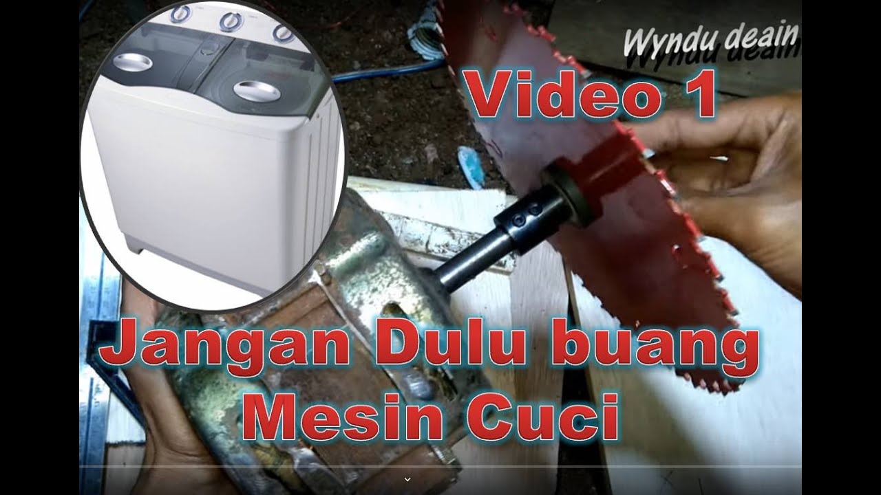 Gergaji dari dinamo mesin cuci bagian 1