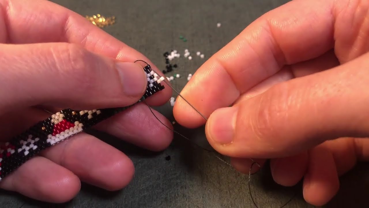 Miyuki Delica Bileklik Yapımı | Yılbaşı Teması | Kar tanesi | Peyote Tekniği ❄️