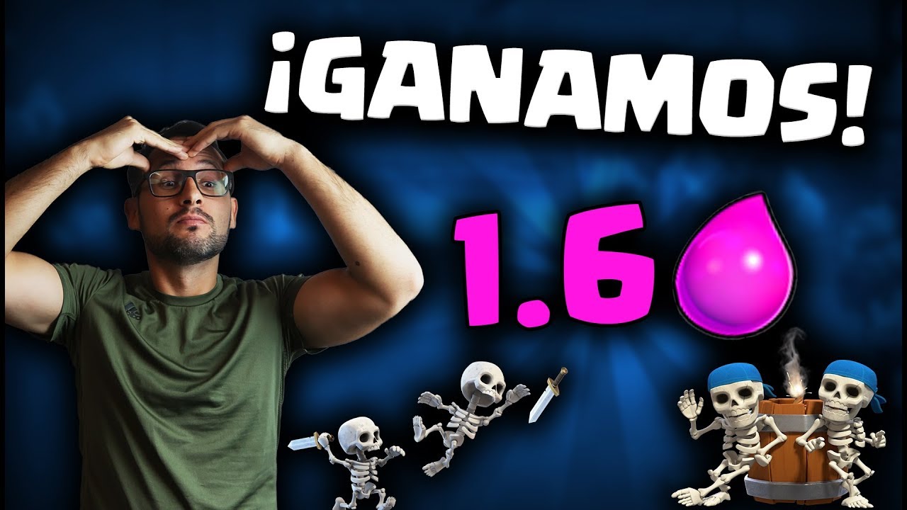 ¡GANANDO CON EL MAZO MÁS RÁPIDO DEL MUNDO! 1.6 ELIXIR | Malcaide Clash Royale