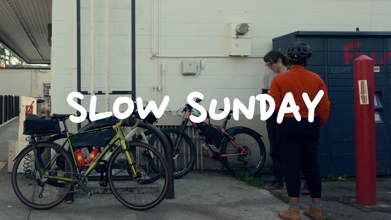 on sunday's we ride slow