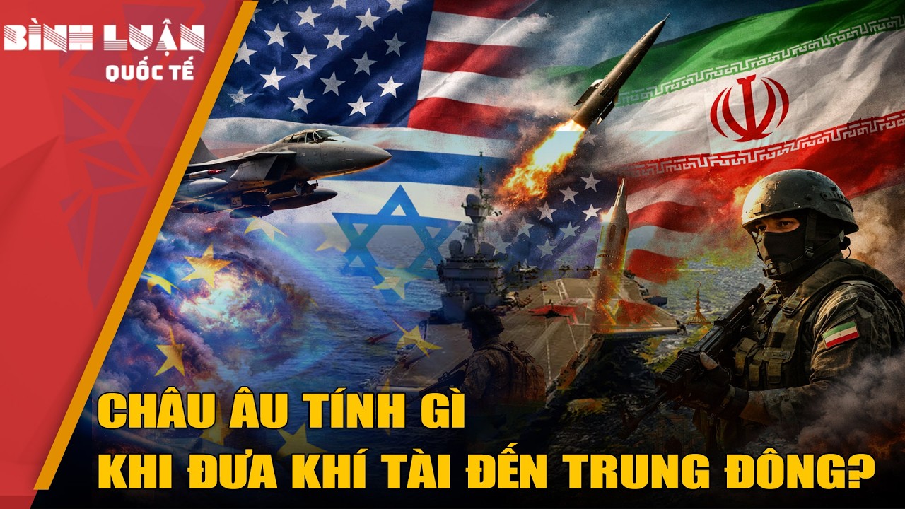Châu Âu tính gì khi đưa khí tài đến Trung Đông?