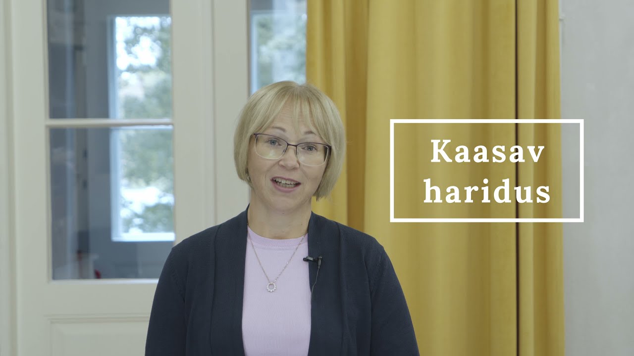 Mis on kaasav haridus? - Pille Nelis