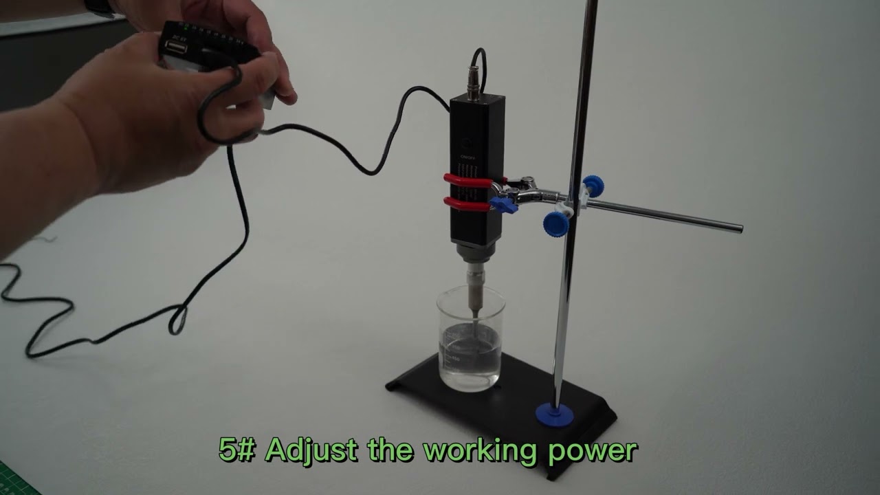 SONOBIO Portable Ultrasonic Homogenizer  Introduction