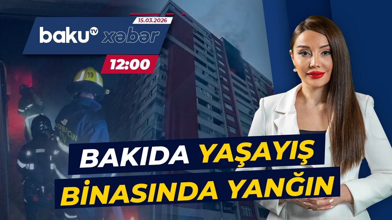 FHN yanğına müdaxilə etdi: 8 nəfər təxliyə olundu - Baku TV CANLI