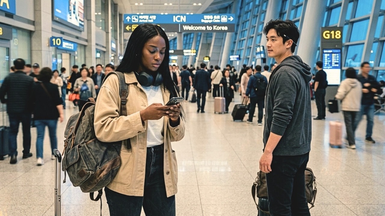 She flew to Korea alone to chase a dream — one look, and he realized she felt like home to him, too.