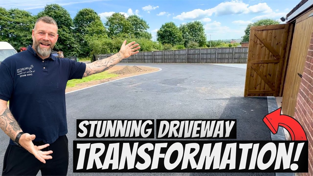 One Of The VERY BEST Driveway Transformations We've Put On YouTube