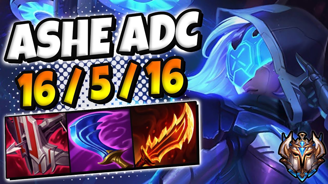 Ashe vs Aphelios [ ADC ] Lol EUW Challenger Patch 11.23 Pre Season 12 ✅