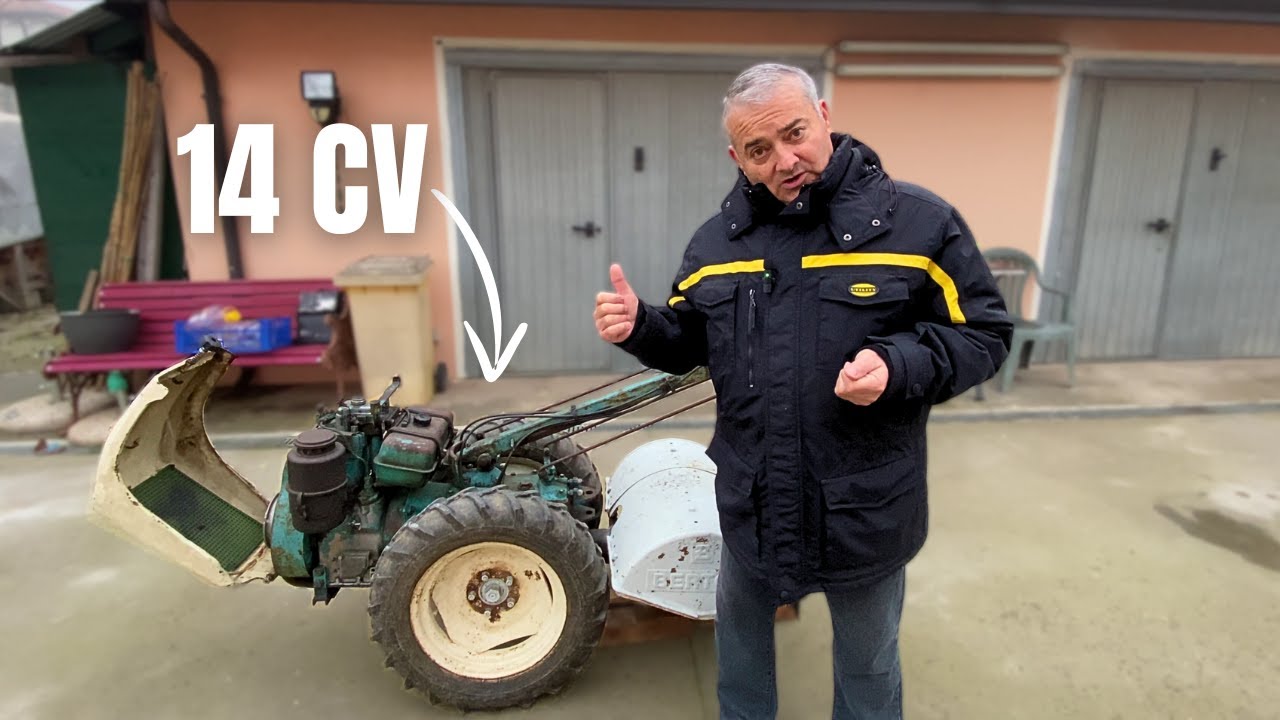 IL MIO “NUOVO” MOTOCOLTIVATORE