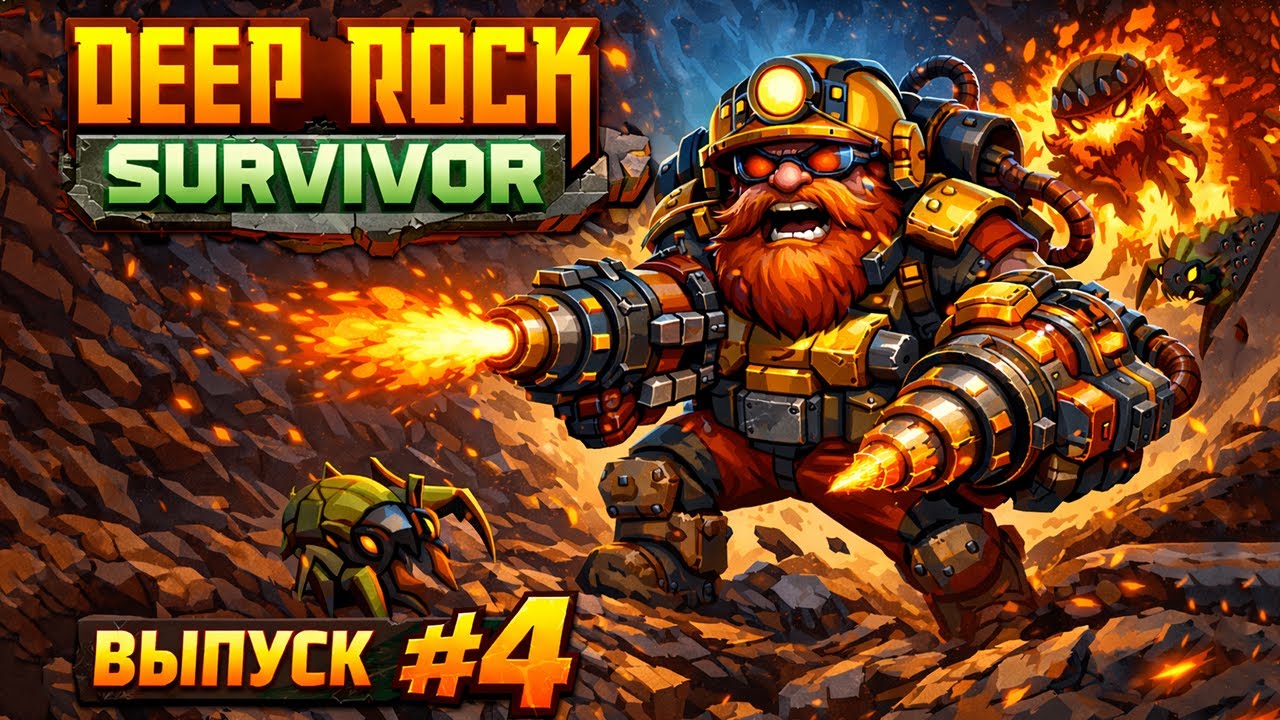 Бурильщик • Прохождение: Deep Rock Survivor#4