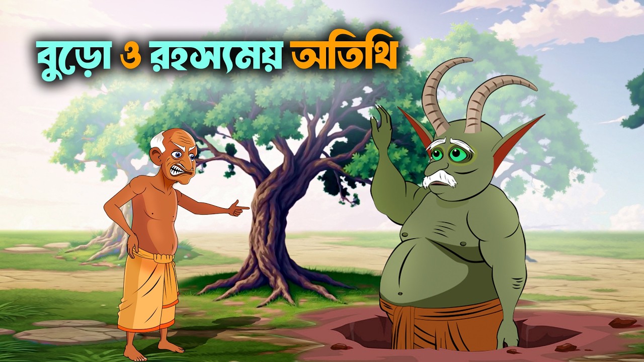 বুড়োর ফাঁদে রাক্ষস কাঁদে | Daitya Dānobēr Notun Golpo | Rakkoser Golpo | S Toon Bangla