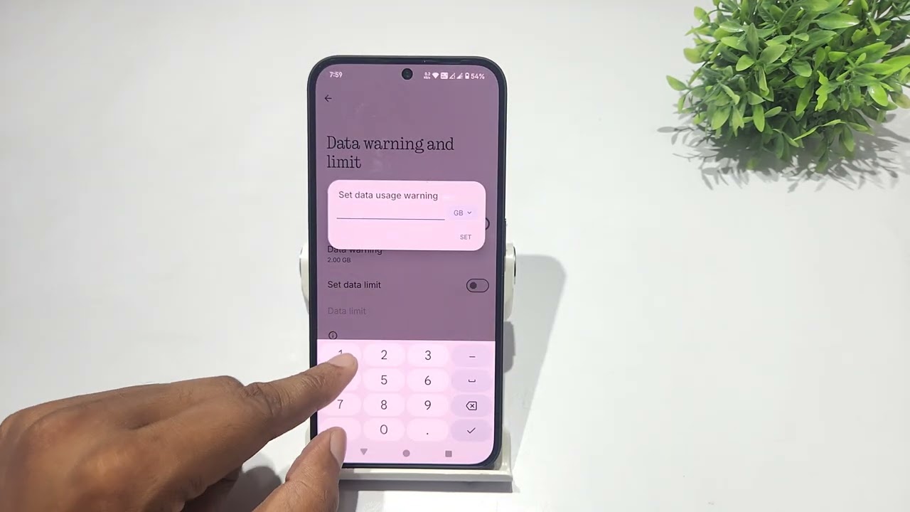 how to set daily data usage in nothing 3a pro 5g | nothing 3a 5g me daily data usage kaise show kare