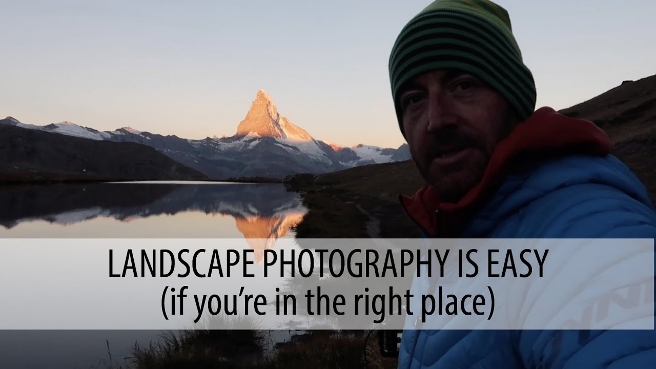 Landscape photography and camping at the Stellisee, Zermatt.