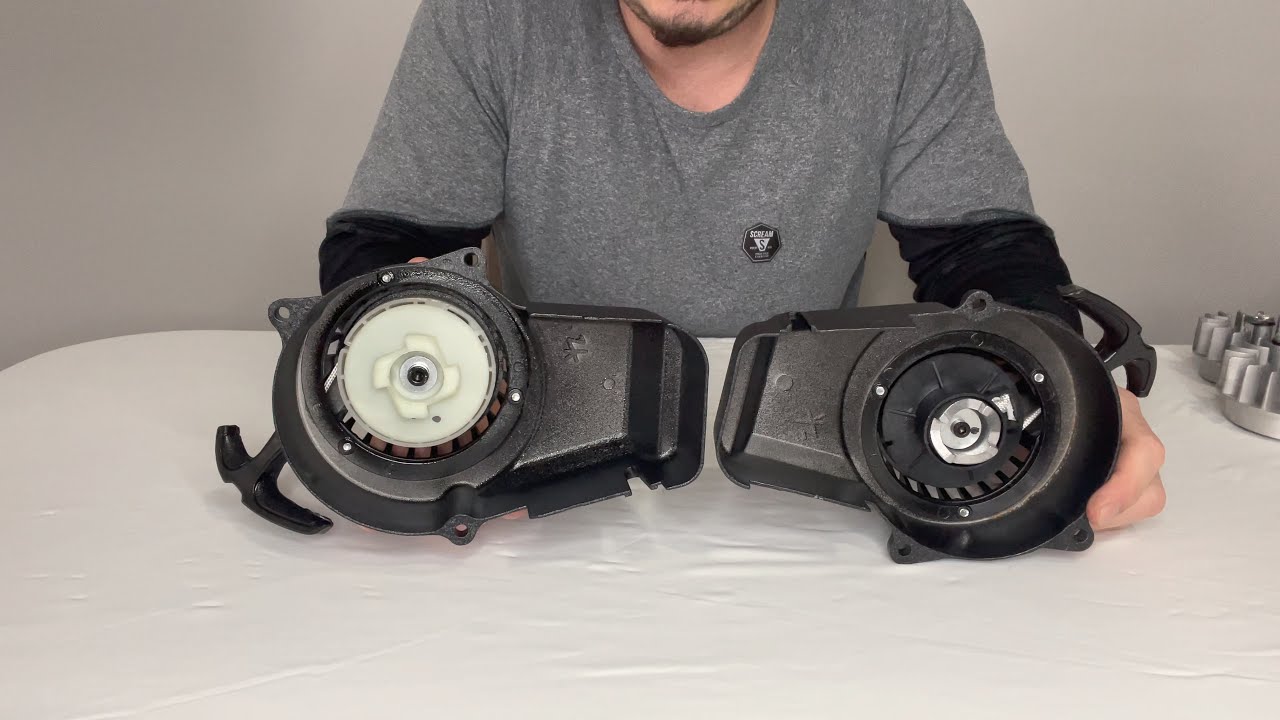 As Diferenças Entre Tampas de Partida Puxadores para Mini Motos e Mini Quadriciclos 49cc 2t