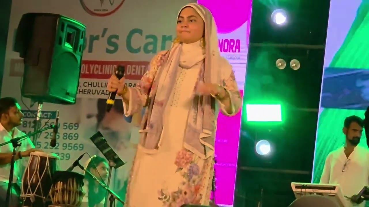 Cheruvadi fest # yumna Ajin # music love .. today's program