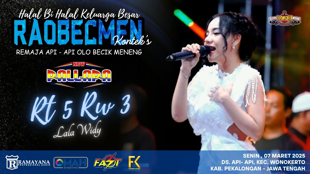RT5 RW3 - LALA WIDY NEW PALLAPA ( COVER LIVE PERFORM ) RAOBECMEN 2025