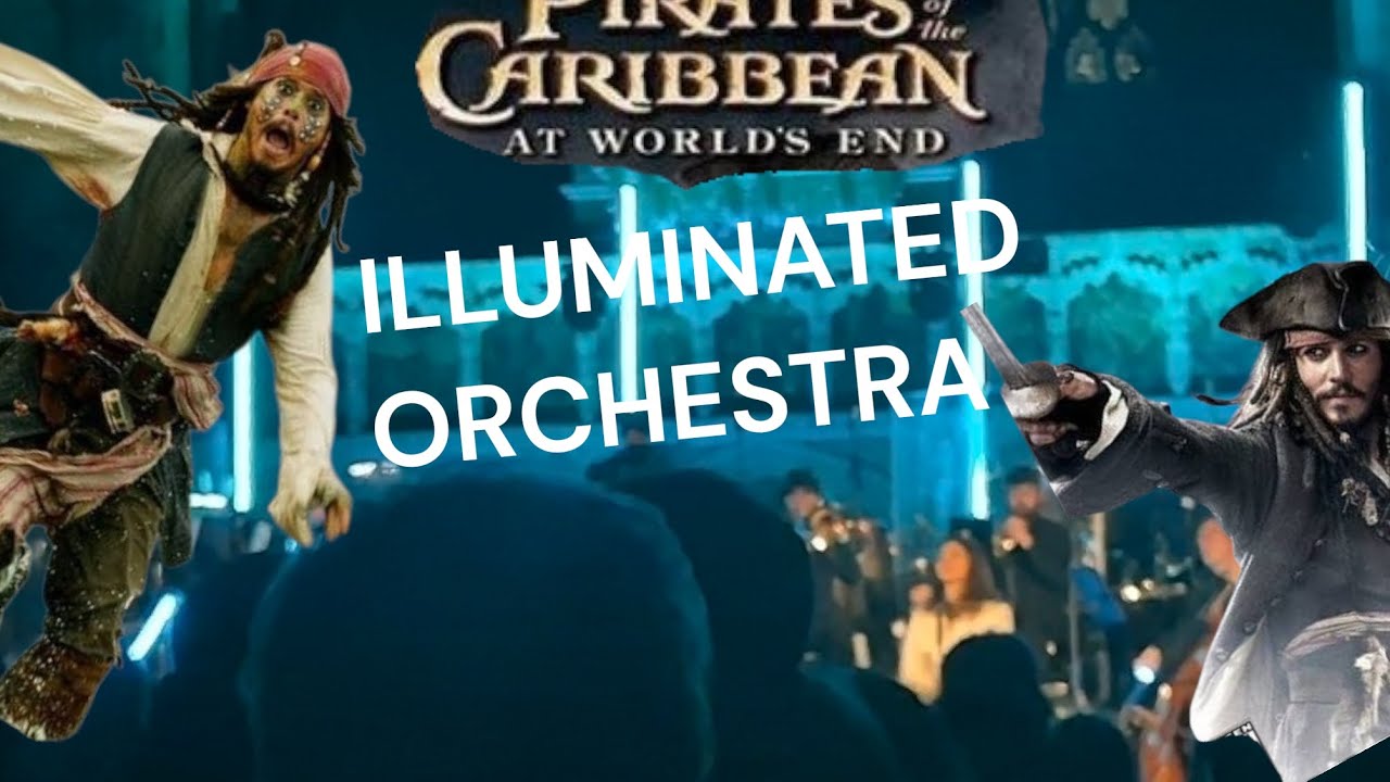 Pirates of the carribien by illuminated orchestra