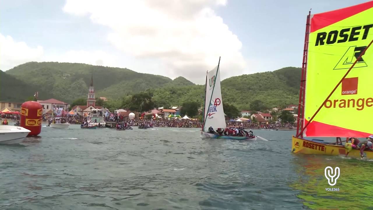 #Yole365 - Arriv&eacute;e Etape 1 Fort-De-France Anses d'Arlets
