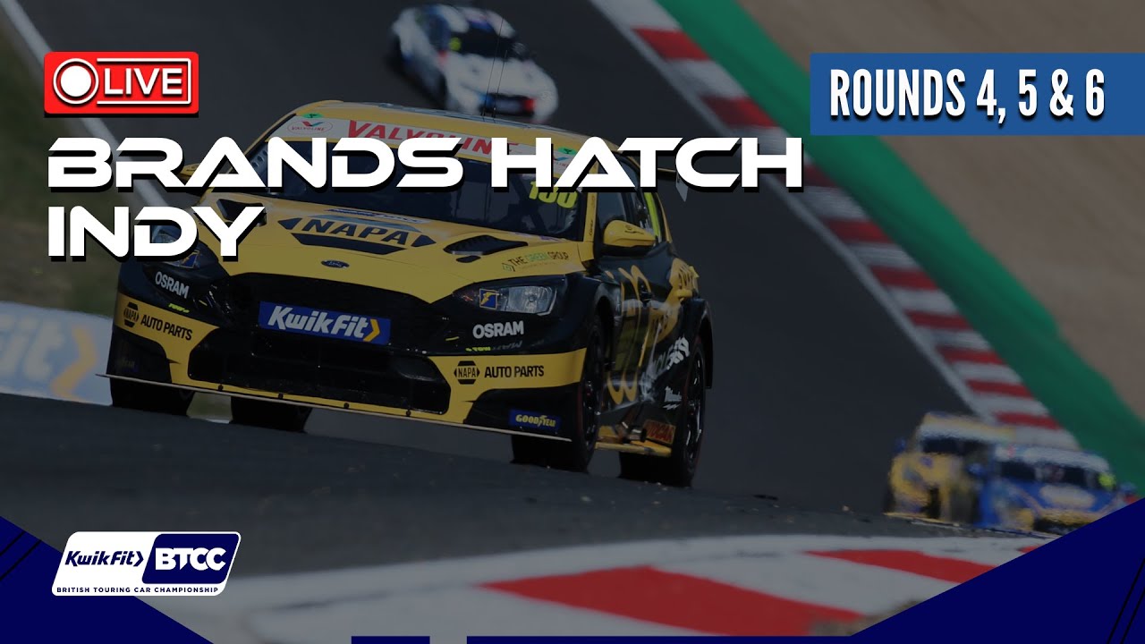 BTCC 2025 | LIVE | Brands Hatch Indy | Rounds 4, 5 & 6