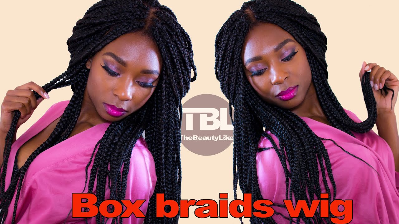 DIY - BOX BRAIDS WIG AVEC CLOSURE