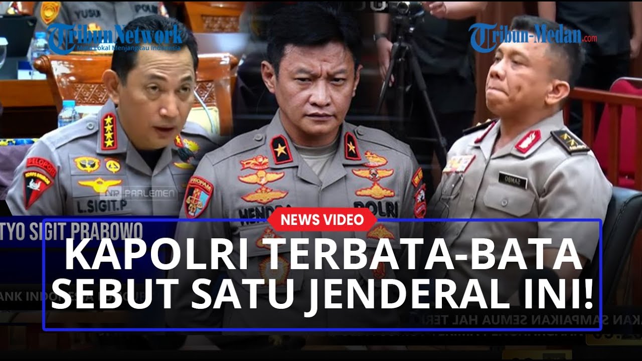 Kapolri Terbata-bata Sebut Keterlibatan Jenderal Satu ini Dalam Kasus Brigadir J, Sampai Tarik Napas