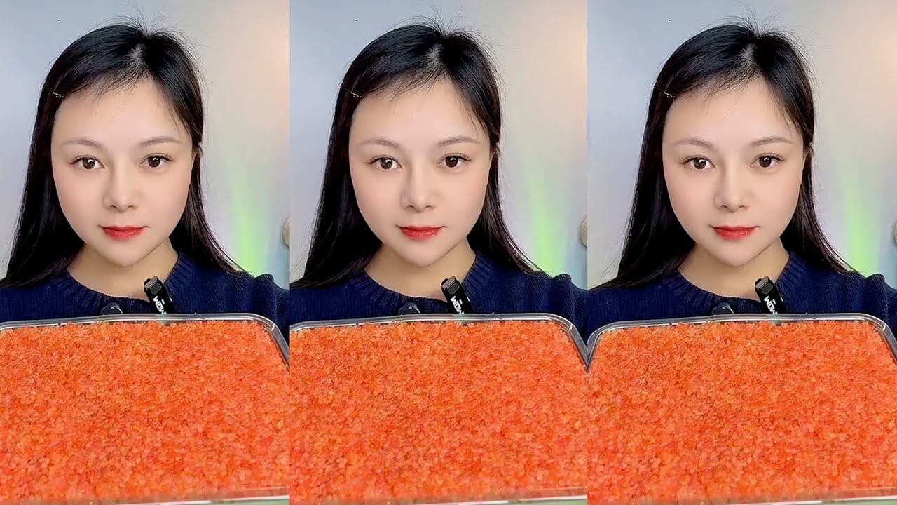 ASMR TOBIKO EGGS | FLYING FISH ROE | EXTREME EATING SOUNDS