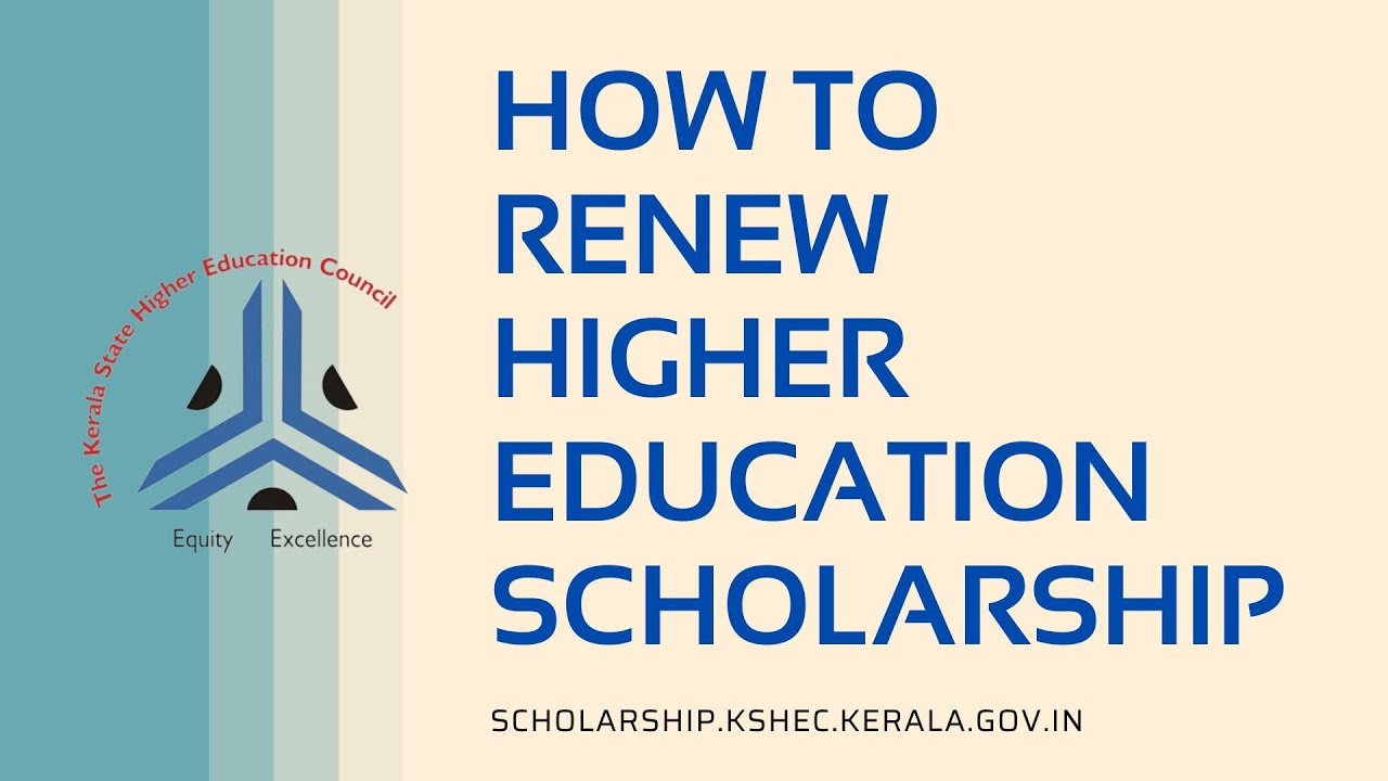 HOW TO RENEW HIGHER EDUCATION SCHOLARSHIP?