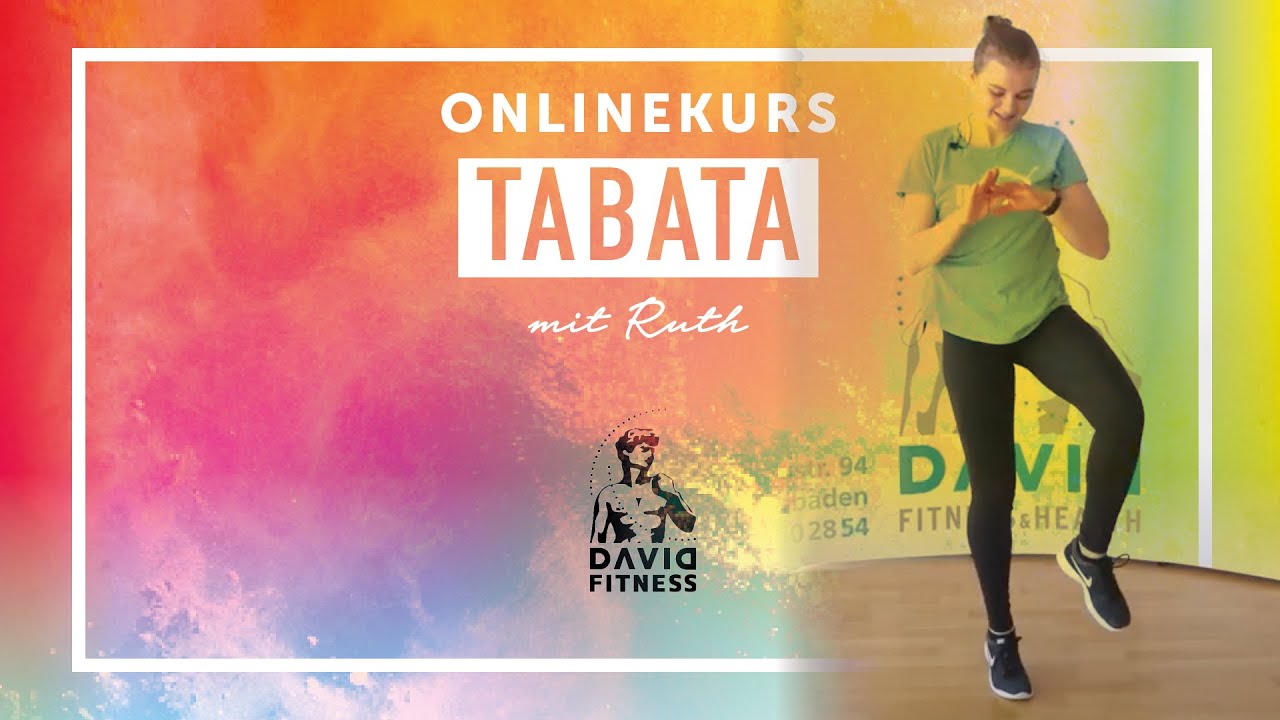 Tabata Onlinekurs mit Ruth -DAVID Fitness Onlinekurse f&uuml;r Zuhause!