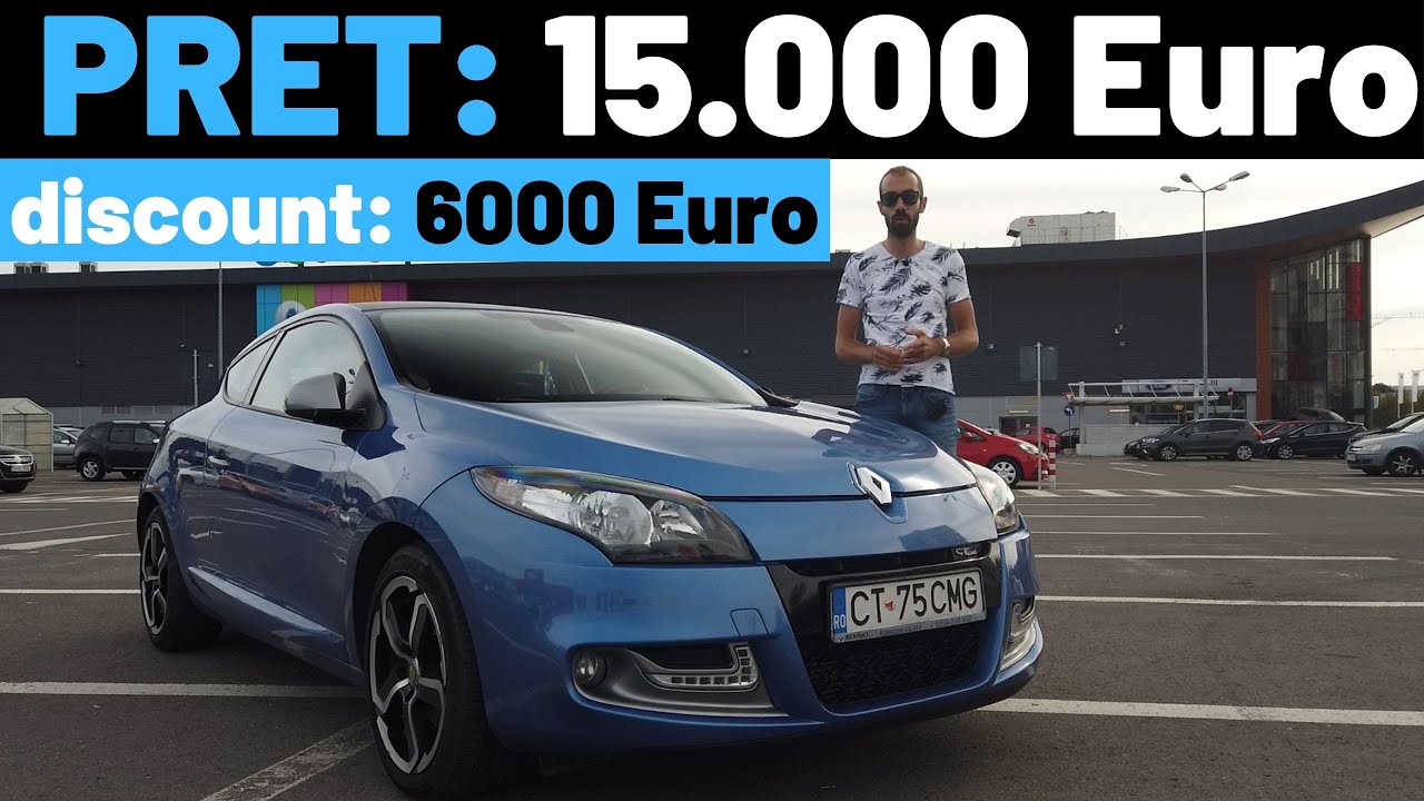 Renault Megane GT line, CUMPARATA de noua din Franta cu 15.000 Euro, DISCOUNT 6000 Euro