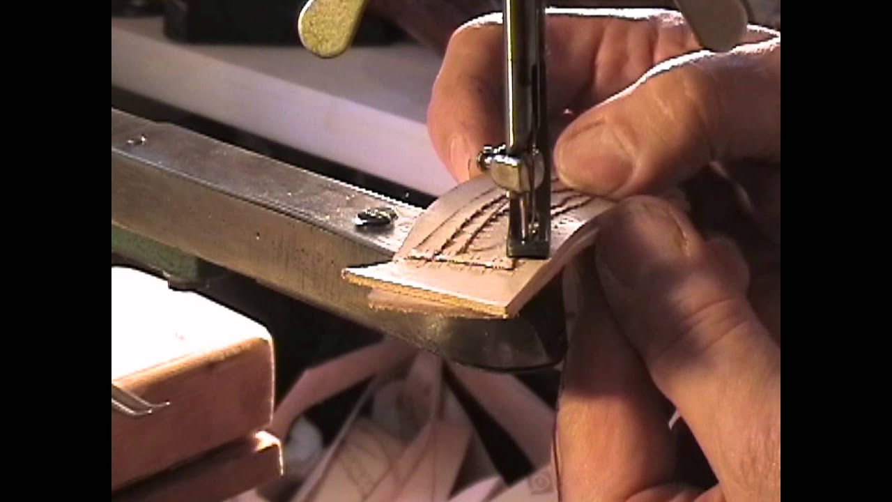 BLW - USING A CHINESE SHOE PATCH MACHINE IN MY SHOP 061015