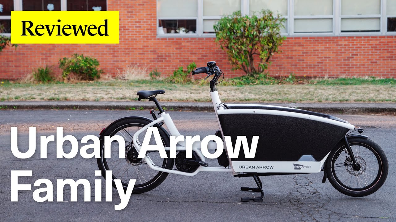 Urban Arrow Family Review - The Best Electric Cargo Bike? #ebike #cargobike #urbancycling