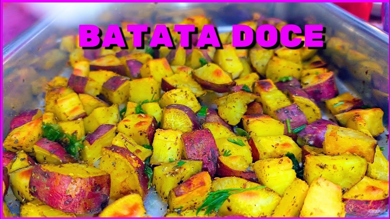COMO FAZER BATATA-DOCE ASSADA PERFEITA EM CASA: FÁCIL E SAUDÁVEL #receitas #batatadoce #saudavel