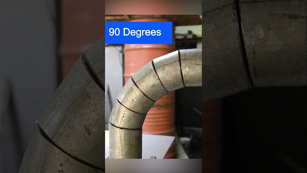 GI PIPE BENDING WITHOUT BENDER #bender #pipes #ideas