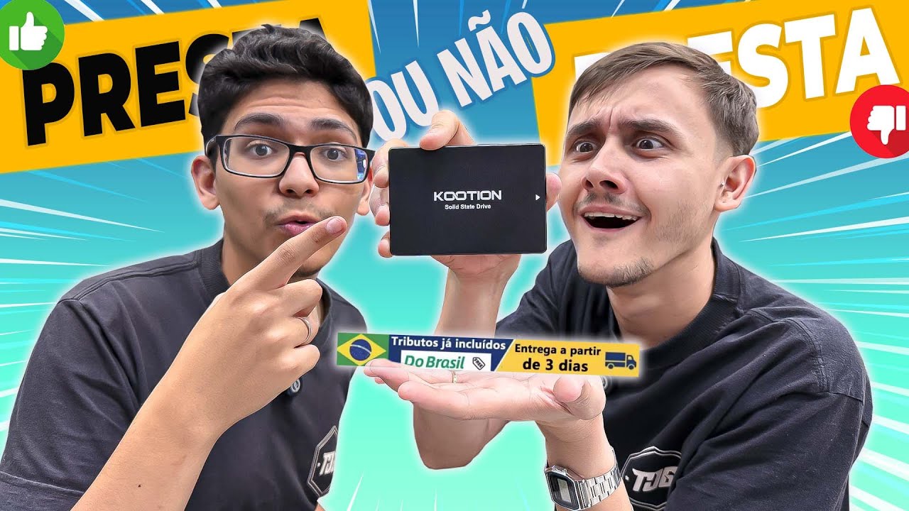 Testamos o SSD Mais Barato do ALIEXPRESS  I KOOTION X12 Ser&aacute; que Presta?