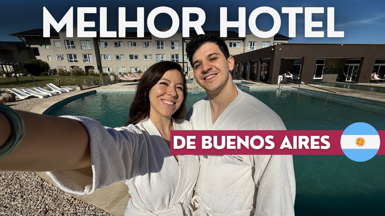 Vlog de 1 dia no melhor hotel de Buenos Aires - SPA Termal Dolores - Ju Mendes morando na Argentina