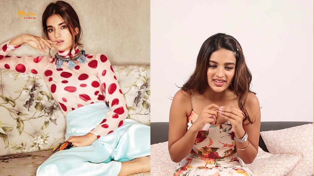 Nidhhi Agerwal Rating Her Pictures as Cute, Gorgeous || Look Sutra || Coffee In A Chai Cup