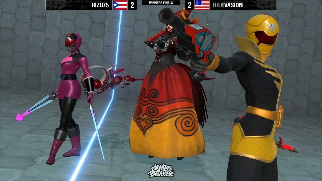 Power Rangers @ Combo Breaker 2022 - Top 8 [4K/60fps]