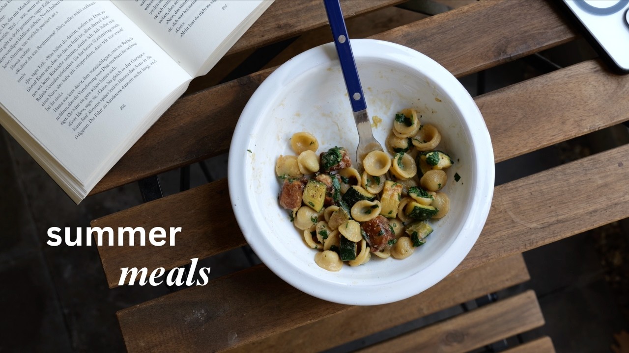 what i eat in a week or two (summer edition)
