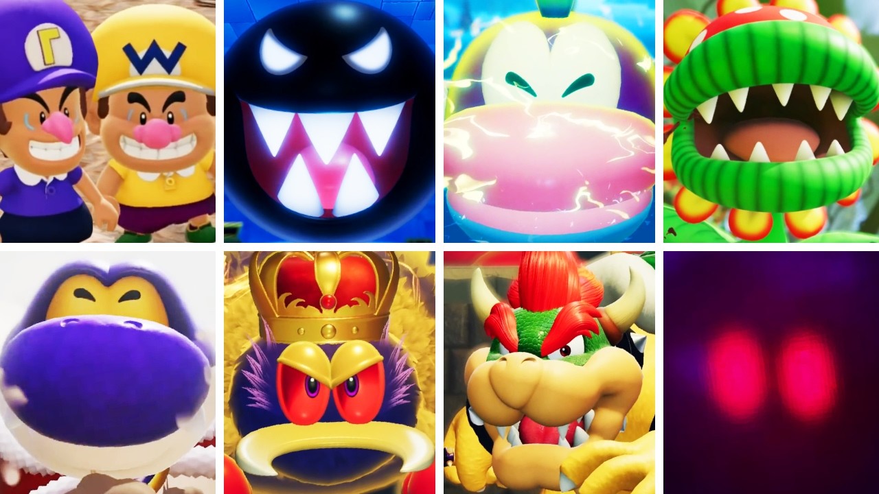 Mario Tennis Fever – All Bosses