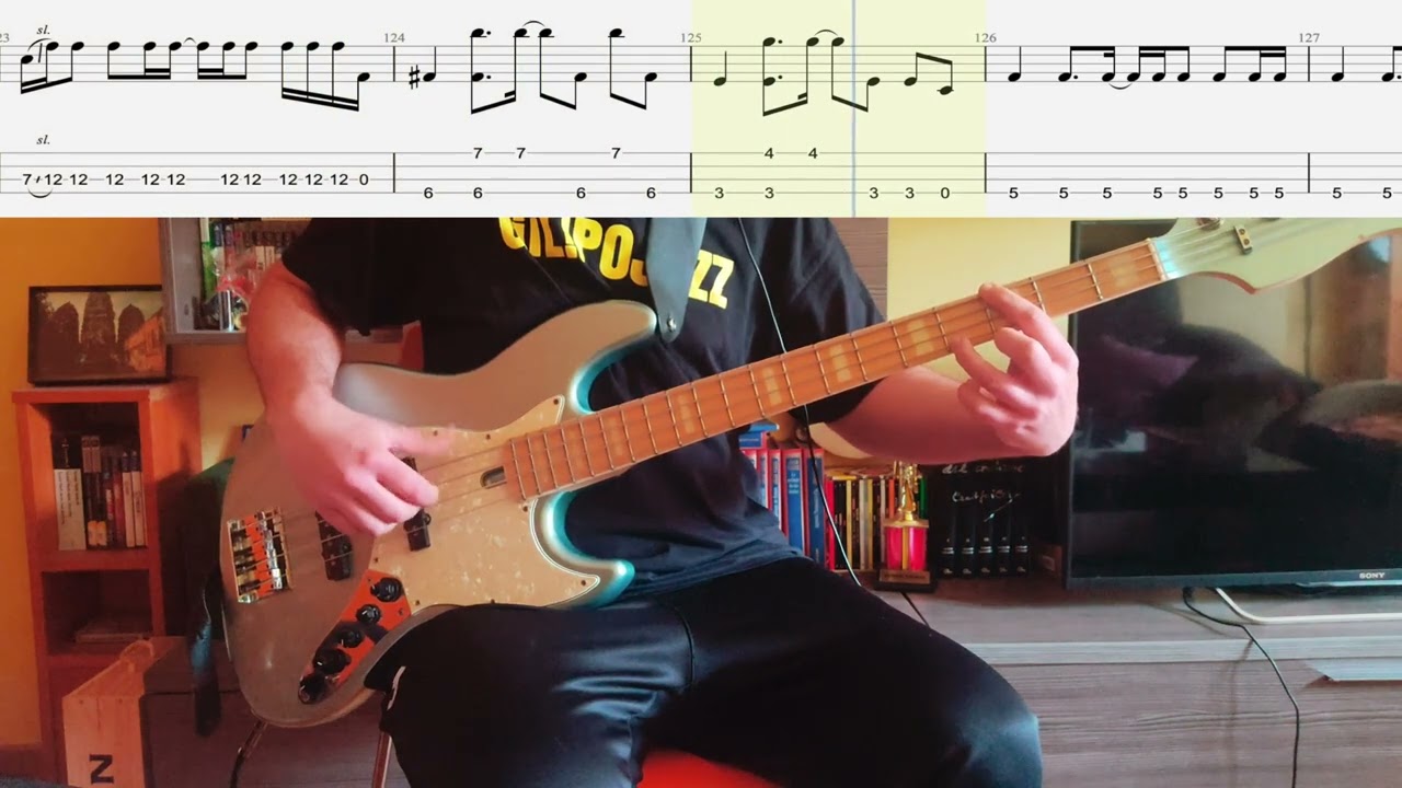 Psychedelic Porn Crumpets - Found God in a Tomato (Bass Cover with Tabs)